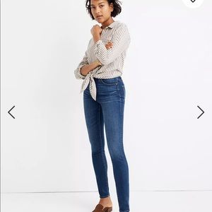 Madewell Curvy High-Rise Skinny Jean, Size 26